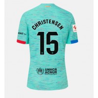 Barcelona Andreas Christensen #15 Tretí Ženy futbalový dres 2023-24 Krátky Rukáv